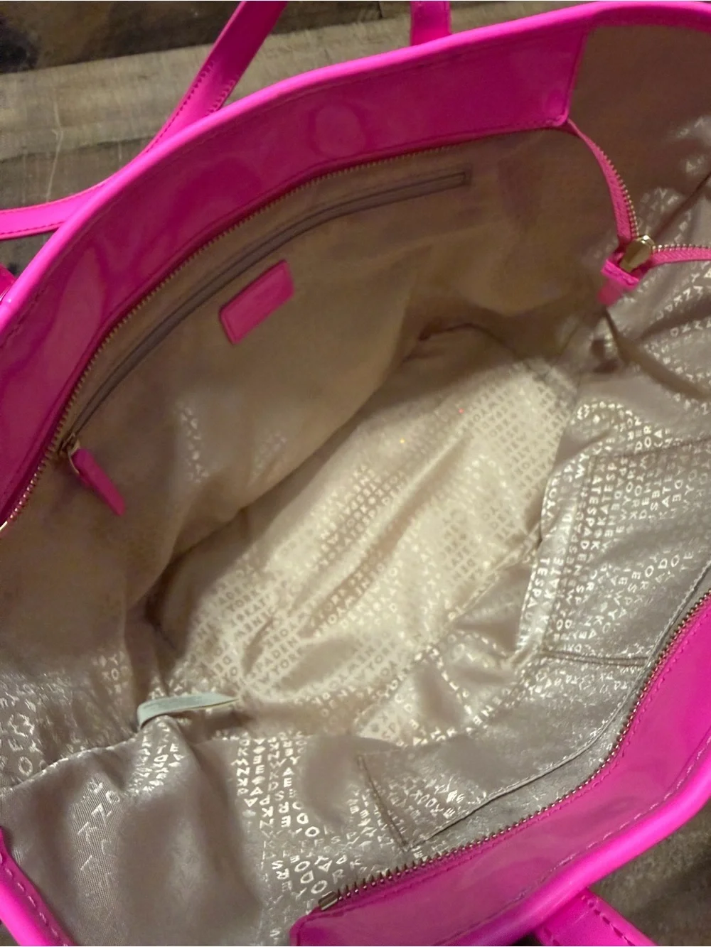 Kate Spade Pink Sapphire Metro Spade Harmony Tote